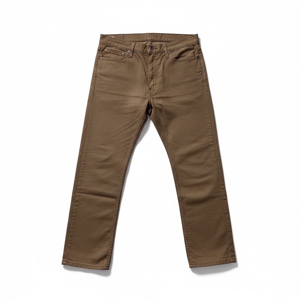 Levi's 513 Men's Tan Straight Jeans